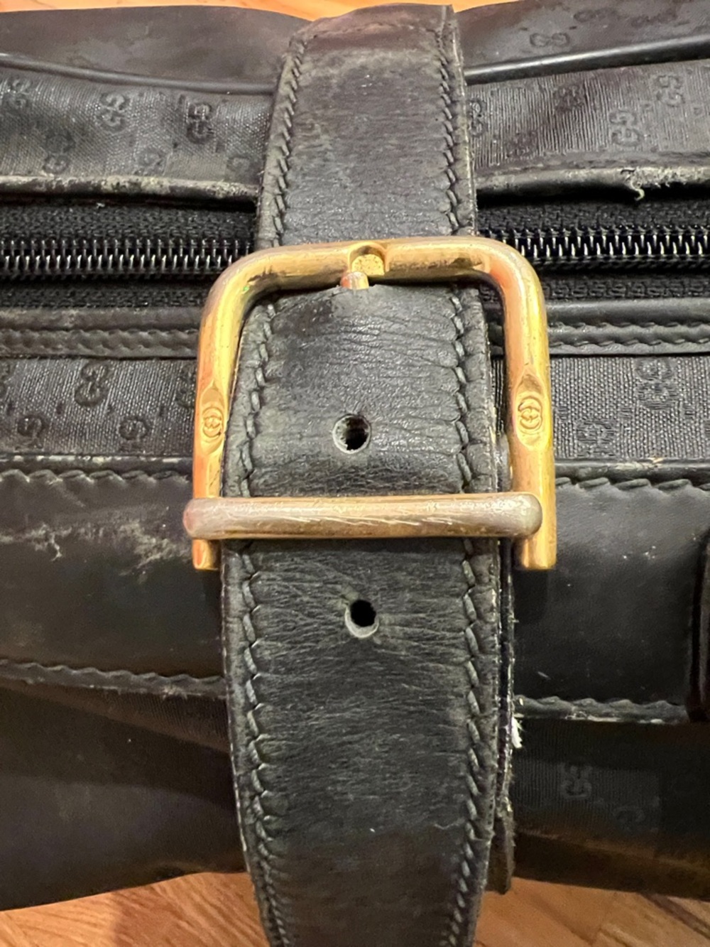 Gucci Vintage Black Suitcase - Softcase - Picture 4 of 6